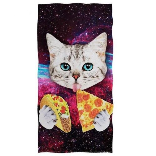 Asciugamani Gatti Pizza